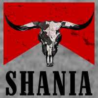 Shania Country Western Bull Women's V-Neck T-Shirt
