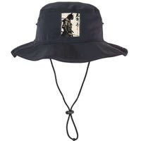 Samurai Cat Warrior Ukiyo Ink Artwork Cat Samurai Legacy Cool Fit Booney Bucket Hat