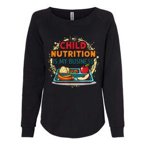 School Cafeteria Worker Lunch Lady Food Tray Child Nutrition Womens California Wash Sweatshirt