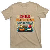 School Cafeteria Worker Lunch Lady Food Tray Child Nutrition T-Shirt