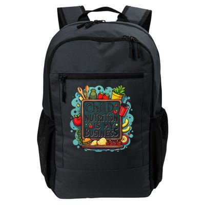 School Cafeteria Worker Lunch Lady Food Tray Child Nutrition Daily Commute Backpack