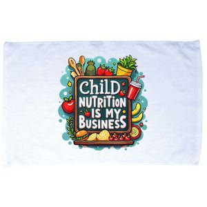 School Cafeteria Worker Lunch Lady Food Tray Child Nutrition Microfiber Hand Towel