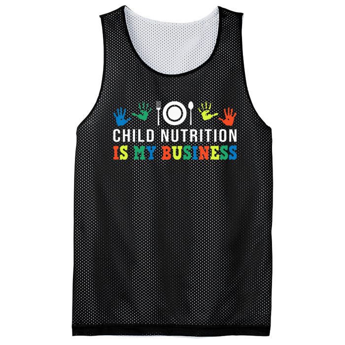 School Cafeteria Worker Lunch Lady Child Nutrition Is My Mesh Reversible Basketball Jersey Tank