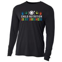 School Cafeteria Worker Lunch Lady Child Nutrition Is My Cooling Performance Long Sleeve Crew