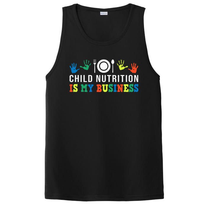 School Cafeteria Worker Lunch Lady Child Nutrition Is My PosiCharge Competitor Tank