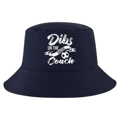 Soccer Coachs Wife Girlfriend Dibs On The Coach Cool Comfort Performance Bucket Hat