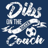 Soccer Coachs Wife Girlfriend Dibs On The Coach 7 Panel Mesh Trucker Snapback Hat