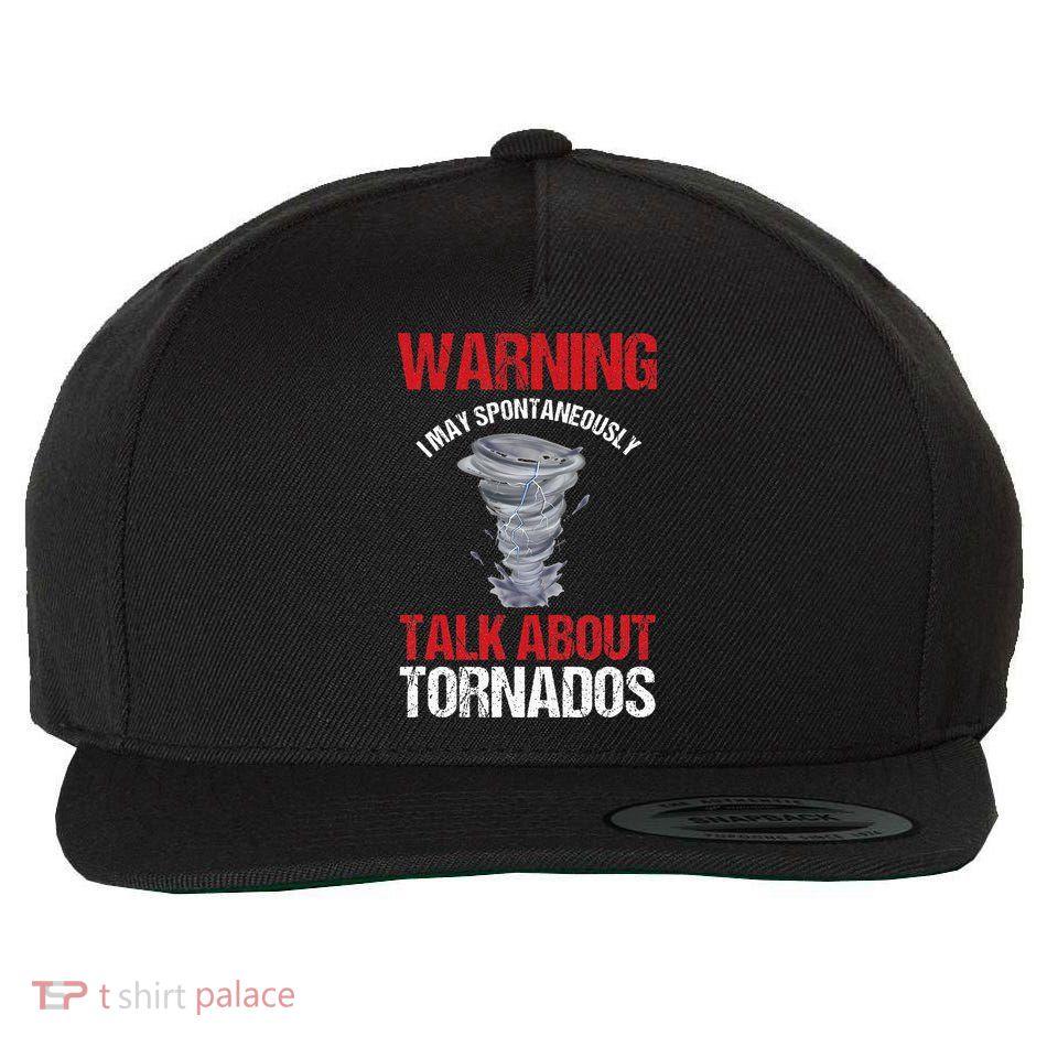 Storm Chaser Weather Forecaster Meteorologist Tornados Wool Snapback Cap