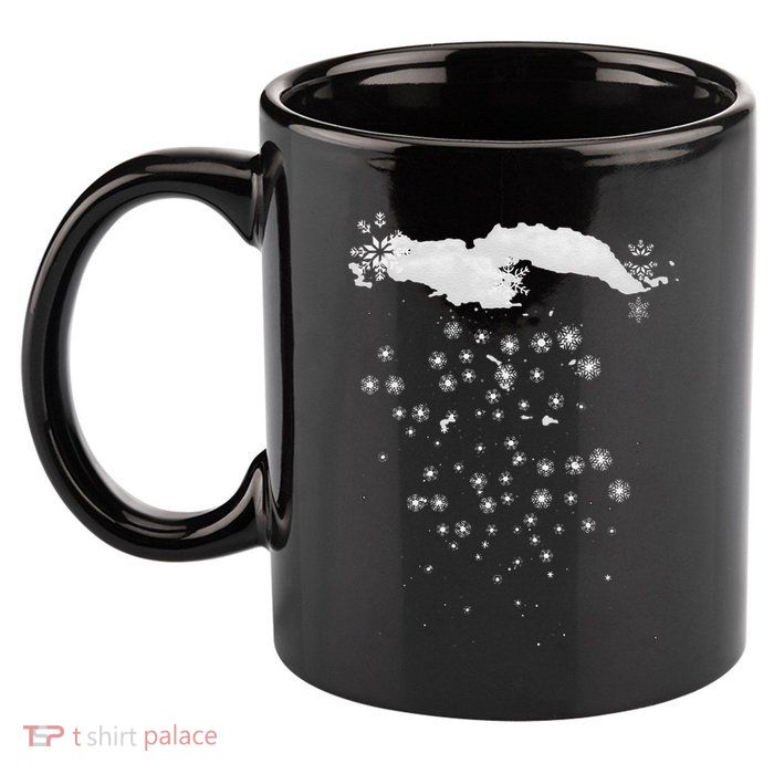 Snowflake Costume Winter Christmas Matching 11oz C Handle Ceramic Mug