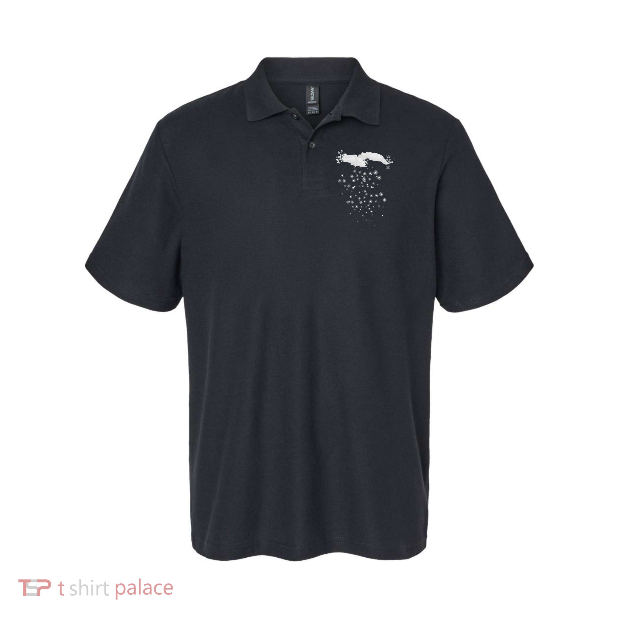 Snowflake Costume Winter Christmas Matching Polo