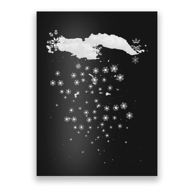 Snowflake Costume Winter Christmas Matching Poster
