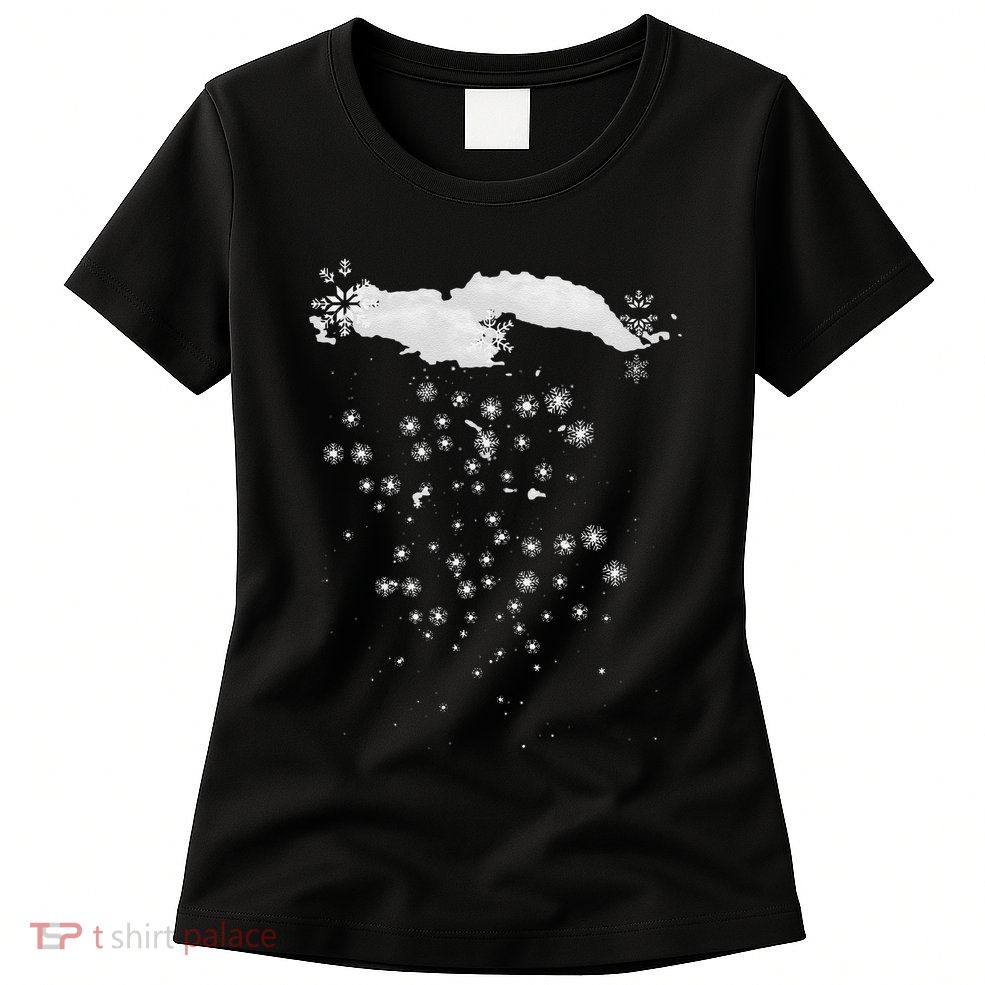 Snowflake Costume Winter Christmas Matching Womens T-Shirt
