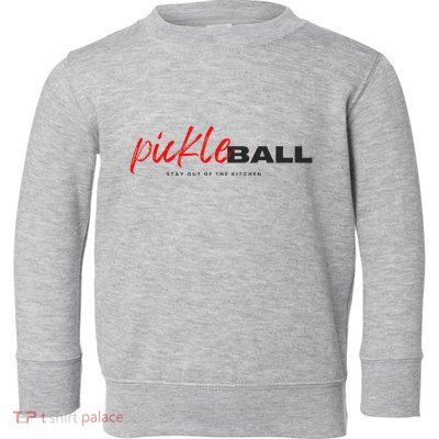 Stay Cool with this Pickleball Design Toddler Sweatshirt