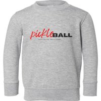 Stay Cool with this Pickleball Design Toddler Sweatshirt