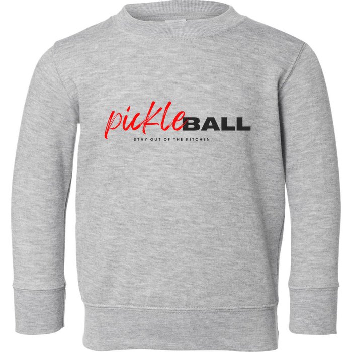 Stay Cool with this Pickleball Design Toddler Sweatshirt