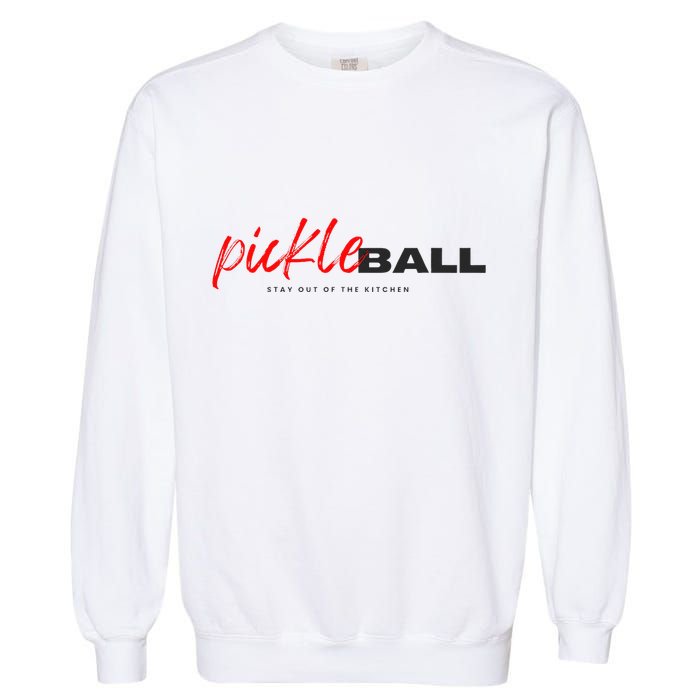 Stay Cool with this Pickleball Design Garment-Dyed Sweatshirt