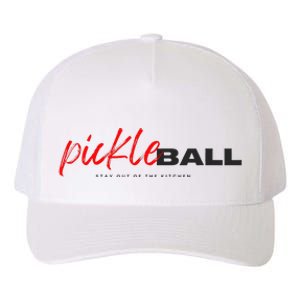 Stay Cool with this Pickleball Design Yupoong Adult 5-Panel Trucker Hat