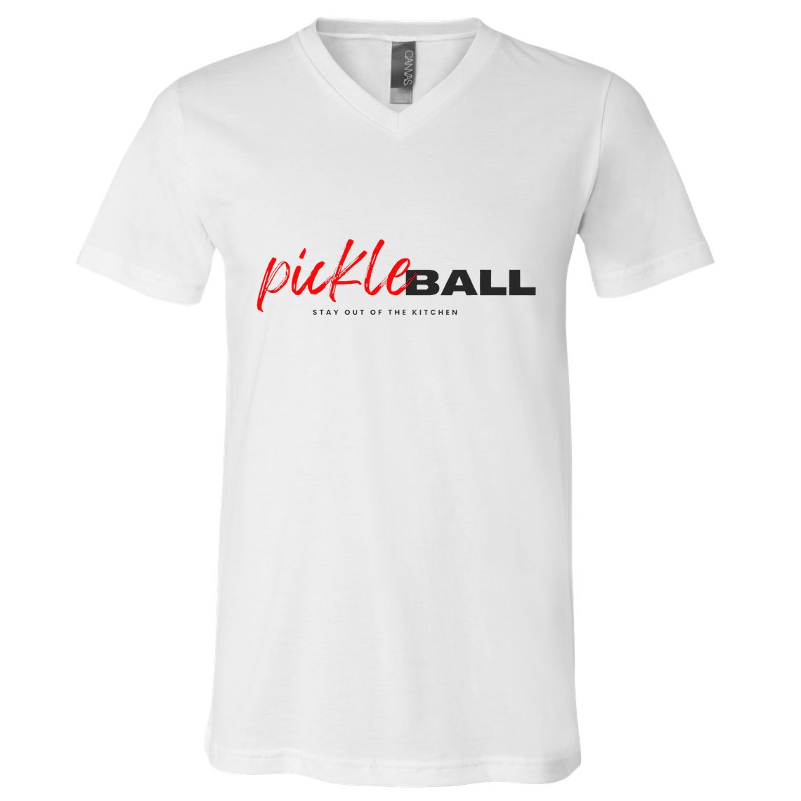 Stay Cool with this Pickleball Design V-Neck T-Shirt
