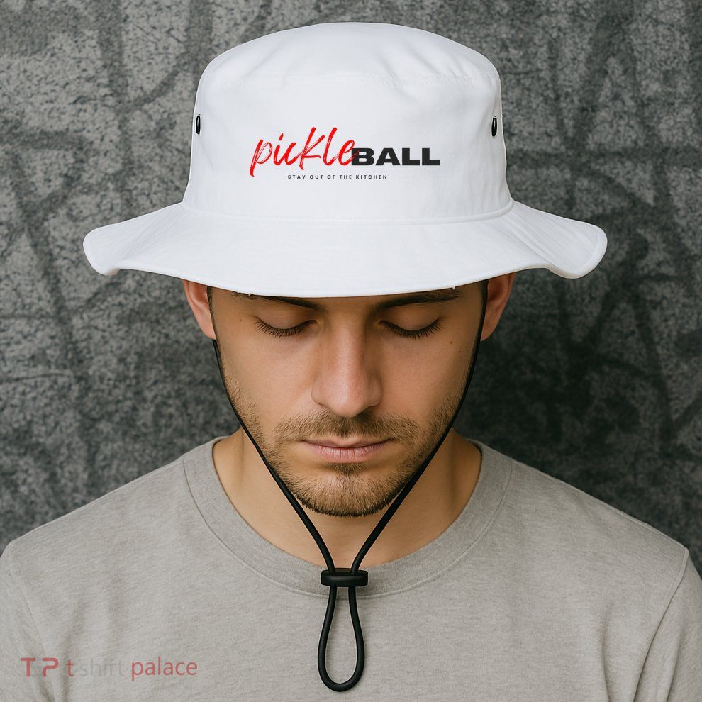 Stay Cool with this Pickleball Design Bucket Hat