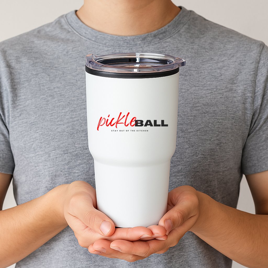 Stay Cool with this Pickleball Design Tumbler