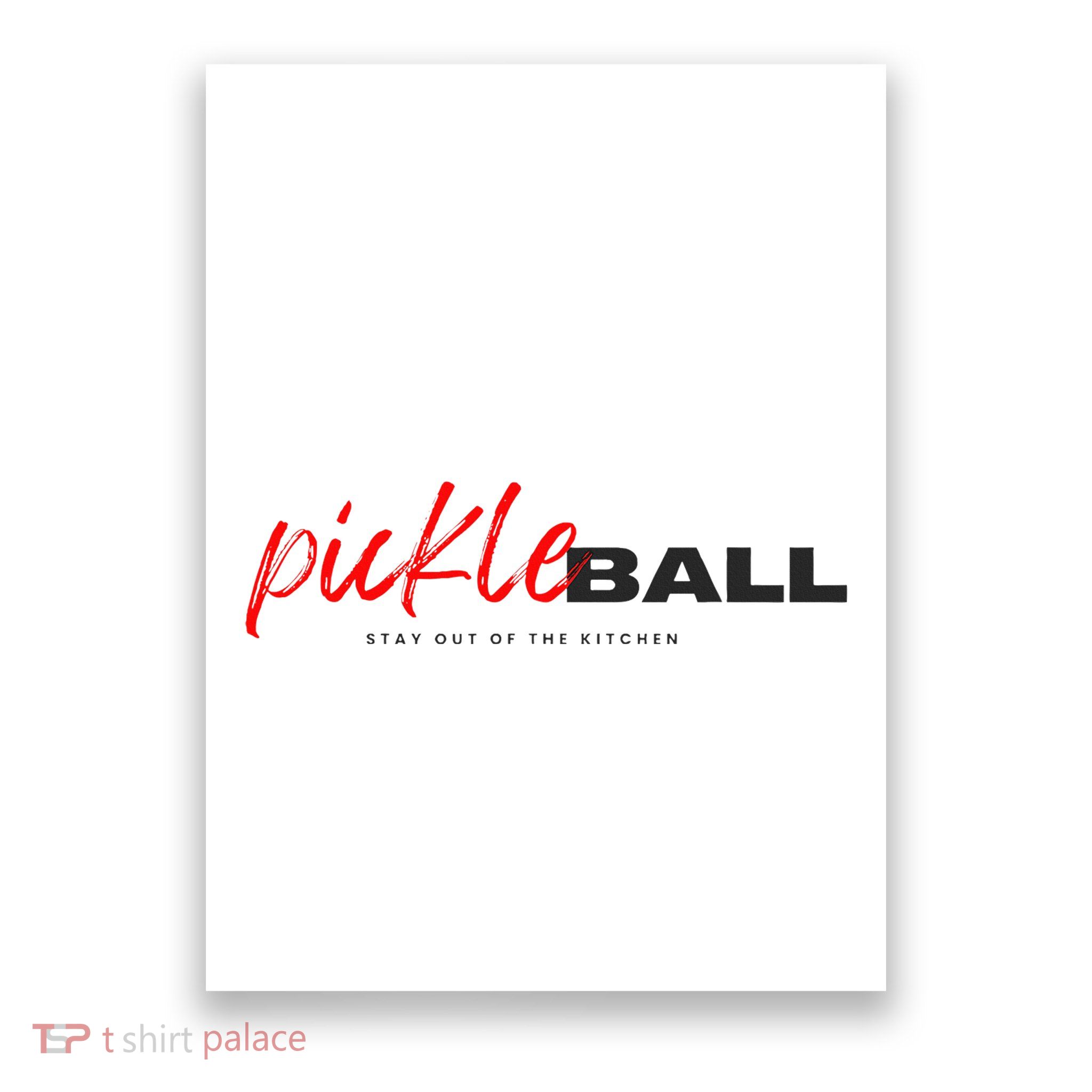 Stay Cool with this Pickleball Design Poster