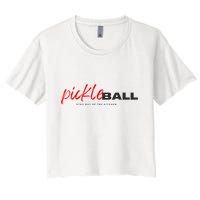 Stay Cool with this Pickleball Design Crop Top