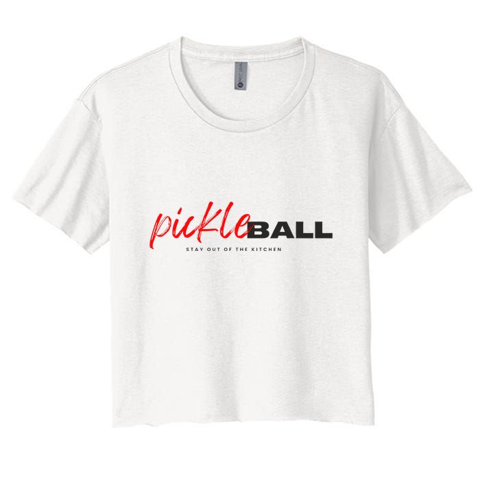 Stay Cool with this Pickleball Design Crop Top