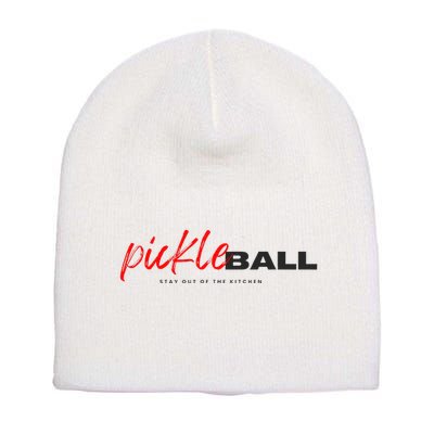 Stay Cool with this Pickleball Design Short Acrylic Beanie