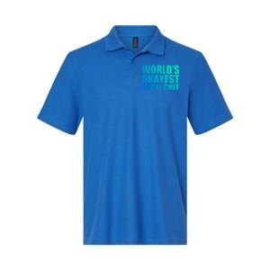 Sushi Chef: Worlds Okayest Funny Gift Softstyle Adult Sport Polo