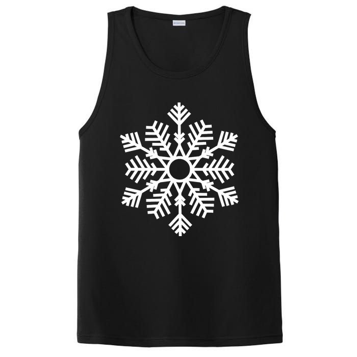 Snowflake Christmas Women Xmas Winter Snow Star Long Sleeve PosiCharge Competitor Tank