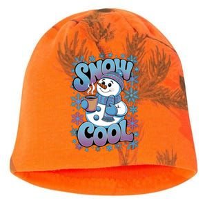 Snow Cool Winter Snowflake Cute Happy Snow Fun Great Gift Kati - Camo Knit Beanie