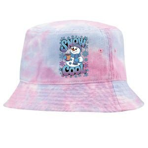 Snow Cool Winter Snowflake Cute Happy Snow Fun Great Gift Tie-Dyed Bucket Hat