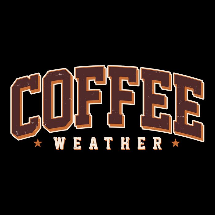 Sporty Coffee Weather Coffee Lover Fall Autumn Fan Tall T-Shirt
