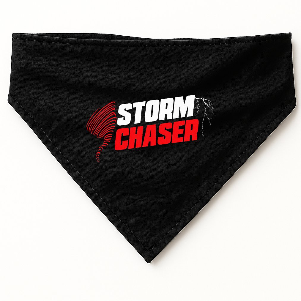 Storm Chaser Weather Tornado USA-Made Doggie Bandana
