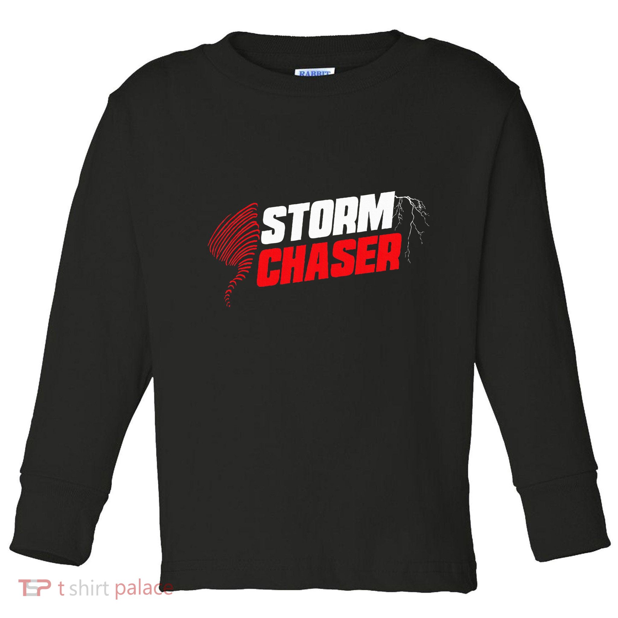 Storm Chaser Weather Tornado Toddler Long Sleeve Shirt