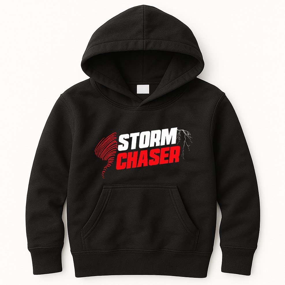 Storm Chaser Weather Tornado Kids Hoodie