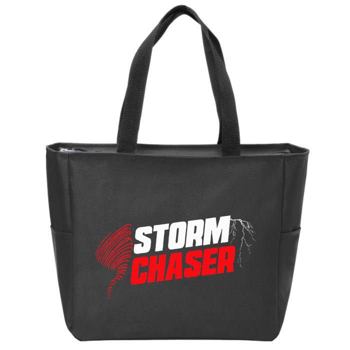 Storm Chaser Weather Tornado Zip Tote Bag