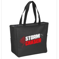 Storm Chaser Weather Tornado Zip Tote Bag