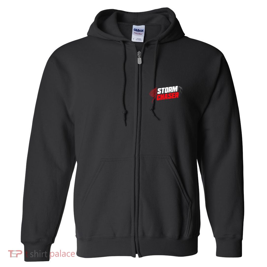 Storm Chaser Weather Tornado Full Zip Hoodie