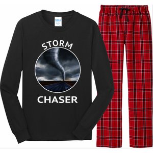 Storm Chaser Weather Tornado Hurricane Apparel Long Sleeve Pajama Set