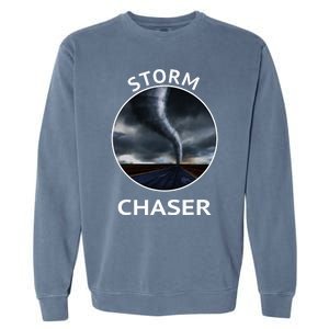 Storm Chaser Weather Tornado Hurricane Apparel Garment-Dyed Sweatshirt