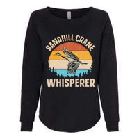 Sandhill Crane Whisperer Design For A Sandhill Crane Lover Womens California Wash Sweatshirt