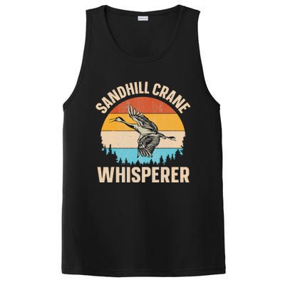 Sandhill Crane Whisperer Design For A Sandhill Crane Lover PosiCharge Competitor Tank