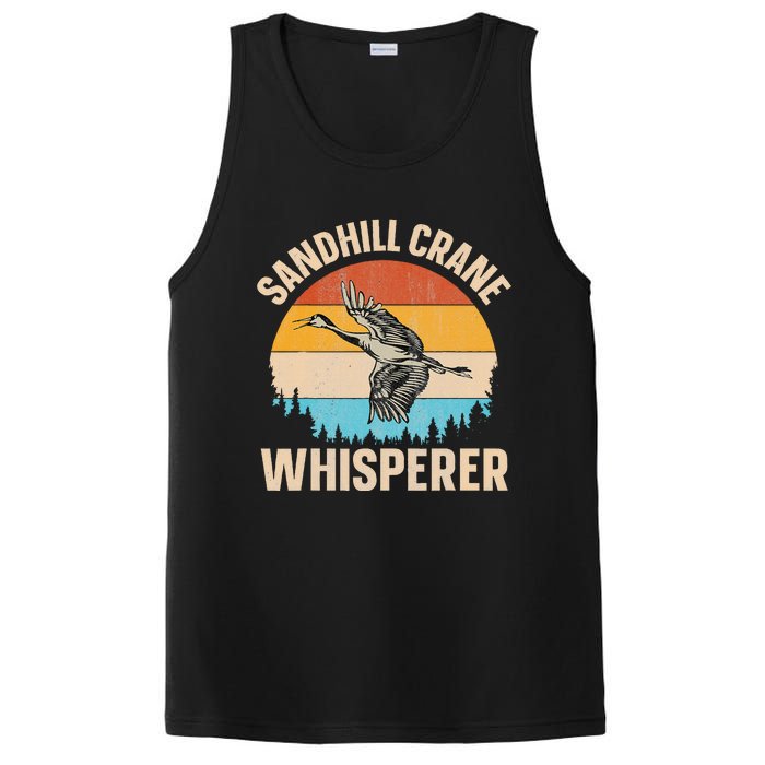 Sandhill Crane Whisperer Design For A Sandhill Crane Lover PosiCharge Competitor Tank