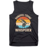 Sandhill Crane Whisperer Design For A Sandhill Crane Lover Tank Top