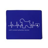 Soft Coated Wheaten Terrier Heartbeat Gift Mousepad