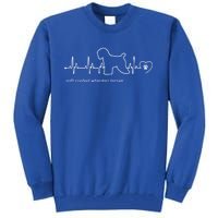 Soft Coated Wheaten Terrier Heartbeat Gift Tall Sweatshirt