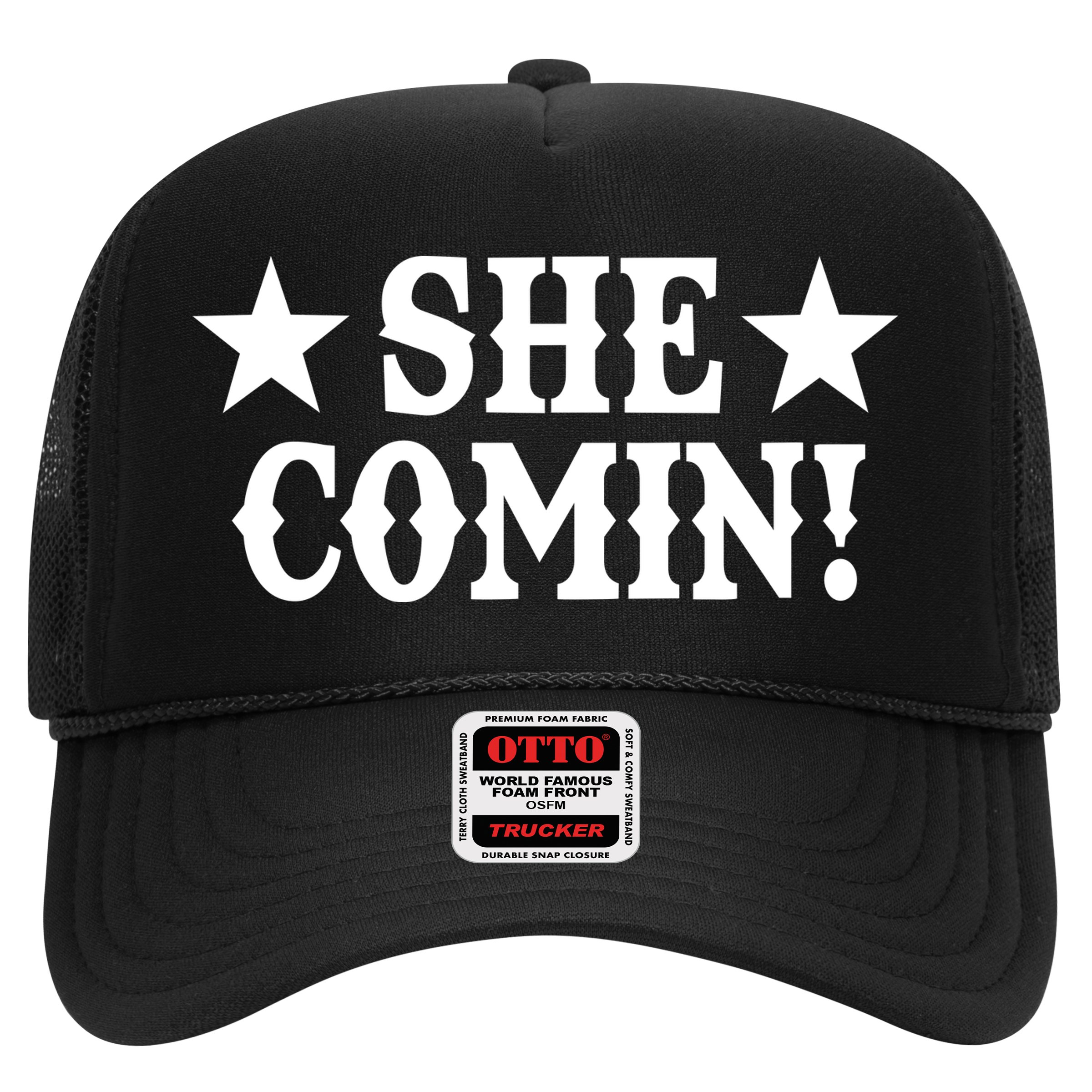 She Comin! Western Cowboy Cowgirl Hat