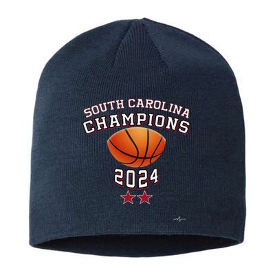 South Carolina Women Basketball Champion 2024 Sustainable Beanie