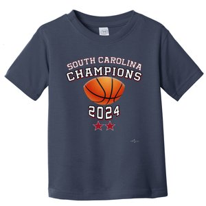 South Carolina Women Basketball Champion 2024 Toddler T-Shirt